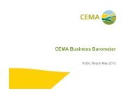 2013-05 Public Report CEMA Business Barometer [Lecture ... - Axema
