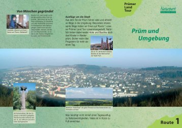 Prüm und Umgebung - Naturpark Hohes Venn - Eifel