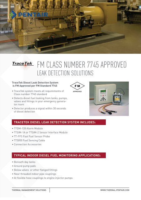 FM Class 7745 Approval - California Detection Systems