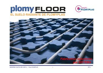 InstalaciÃ³n suelo radiante - Plomyplas