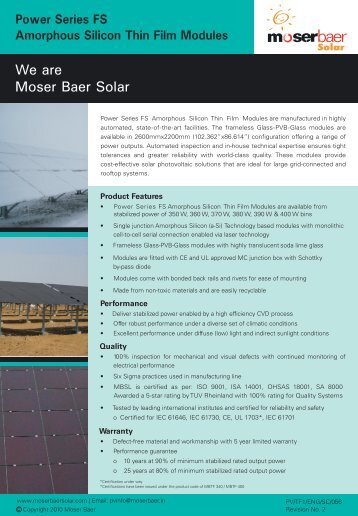 Download in PDF format - Moser Baer Solar Limited