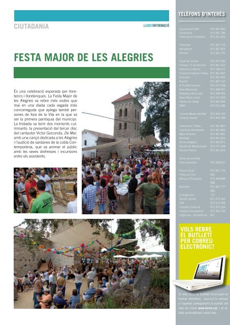 TENIM LIDERATGE - Ajuntament de Lloret de Mar