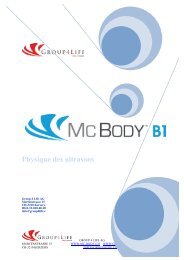 MC BODY B1 Physique des ultrasons