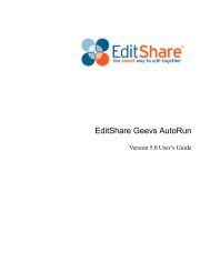 Geevs Autorun 5.0 - EditShare