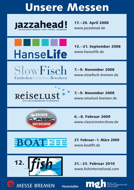 21. September 2008 Messe Bremen - Boatfit