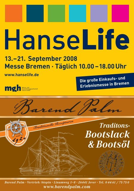 21. September 2008 Messe Bremen - Boatfit