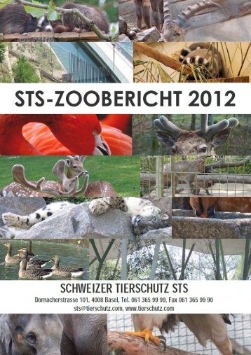 STS-Zoobericht 2012 - Naturschutz.ch