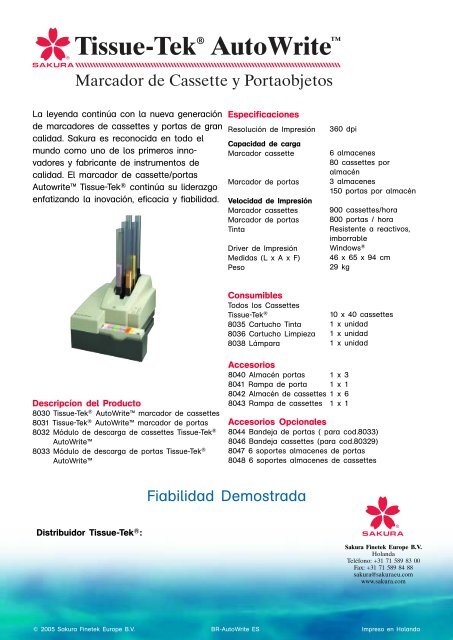 el siguiente paso en la automatizaciÃ³n de los laboratorios - Sakura