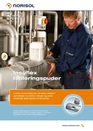 Insuflex Isoleringspuder - Norisolshop.dk