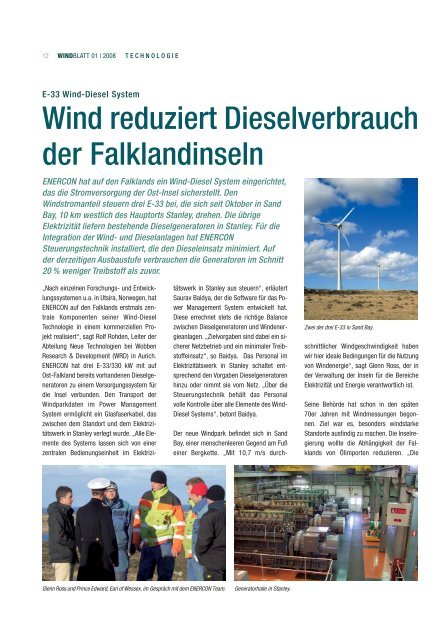 windblatt - Enercon