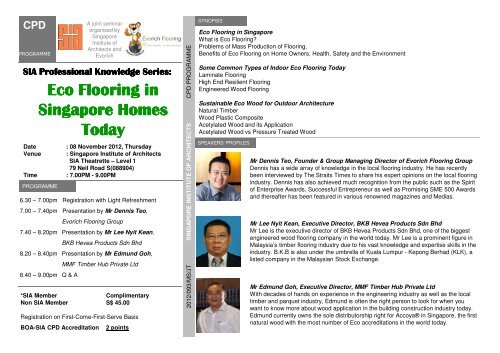 Eco Flooring in Singapore Homes Today - APEX - Singapore ...