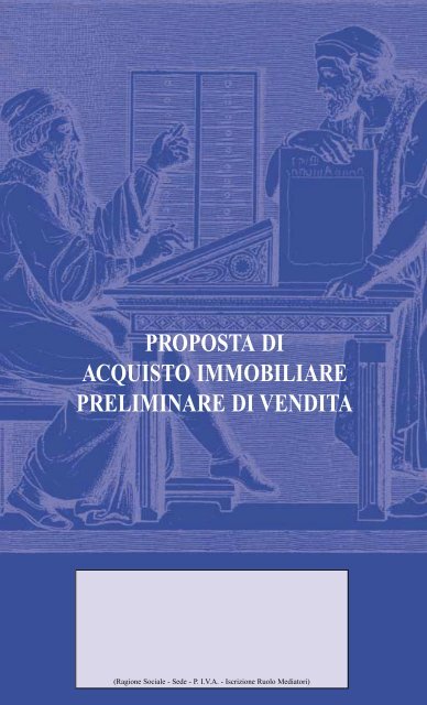 Proposta di acquisto immobiliare - CCIAA di Pordenone - Camere di ...