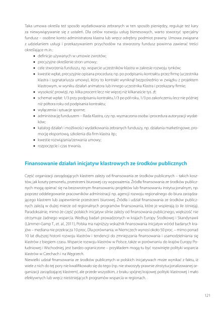 Inicjatywy klastrowe: skuteczne dziaÅanie i strategiczny rozwÃ³j (pdf)