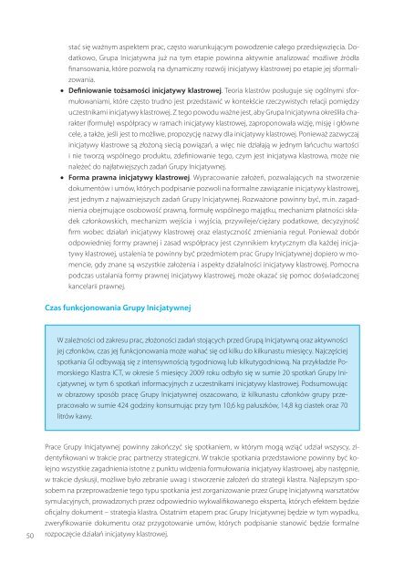 Inicjatywy klastrowe: skuteczne dziaÅanie i strategiczny rozwÃ³j (pdf)