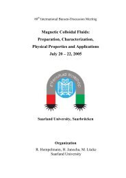 Magnetic Colloidal Fluids - mfd.mw.tu-dresden.de