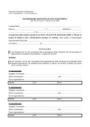 dichiarazione sostitutiva di atto di notorieta - CCIAA di Pordenone