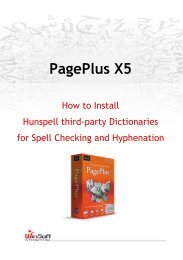 PagePlus X5 - WinSoft International