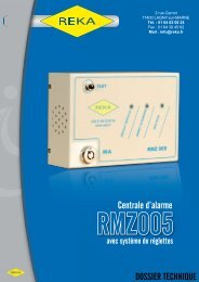 Téléchargez notre fiche produit RMZ005 PASSIVE - reka.fr