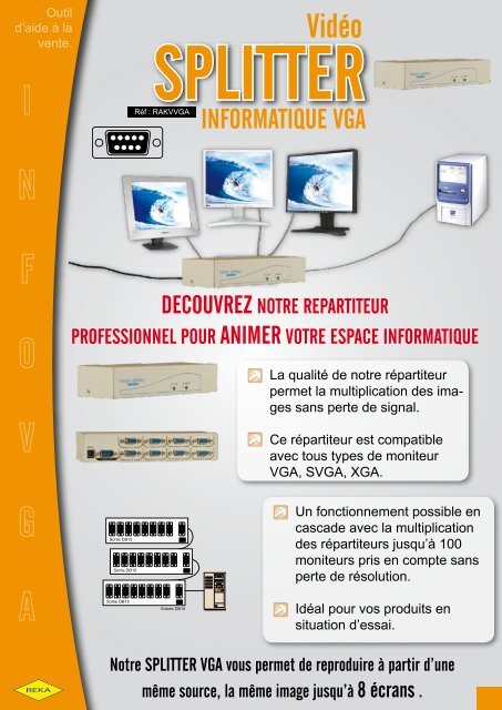 Téléchargez notre fiche produit VGA Splitter - reka.fr