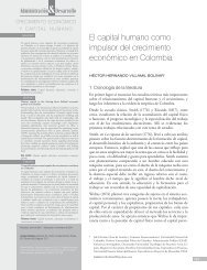 El capital humano como impulsor del crecimiento econÃ³mico en ...