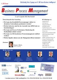 4. IIR-Forum Business Process  Management - Hichert