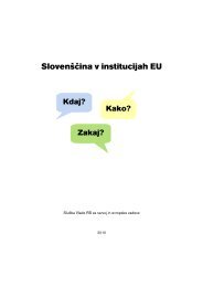 SlovenÅ¡Äina v institucijah EU - SluÅ¾ba Vlade Republike Slovenije za ...