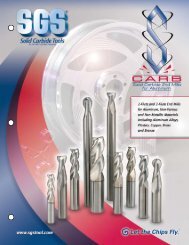 S-CARB SERIES 43/47 3/2-Flute End Mills for Aluminum - SGS Tool ...