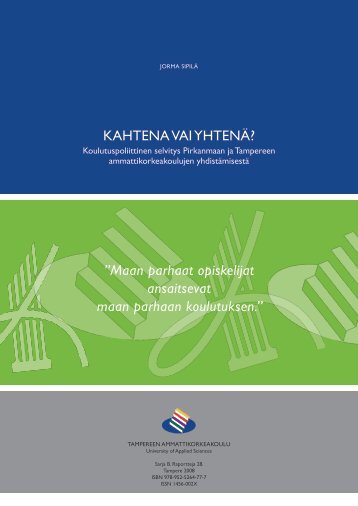 Julkaisu on ladattavissa pdf-muodossa - Tampereen ...