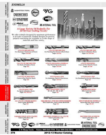 ENDMILLS - U S Shop Tools