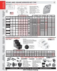 WK-10252F STEEL SOFT JAWS FOR KNCS ROTA 10/" CHUCK WITH A 2.5 HT 3 PC SET