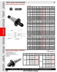 CAT-40 1/2 ENDMILL Tool Holder 2.62 PROJ. C40-50EM262-K