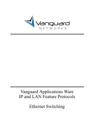 Ethernet Switching Theory of Operation - Vanguard Networks