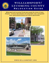 Relocation Guide - Williamsport/Lycoming Chamber of Commerce