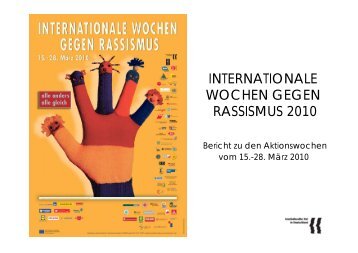 INTERNATIONALE WOCHEN GEGEN RASSISMUS 2010