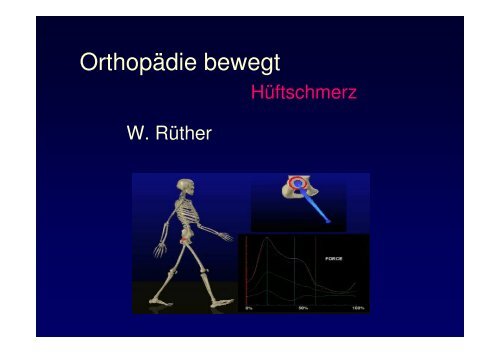 Vorlesung Leitsymptom HÃ¼ftschmerz