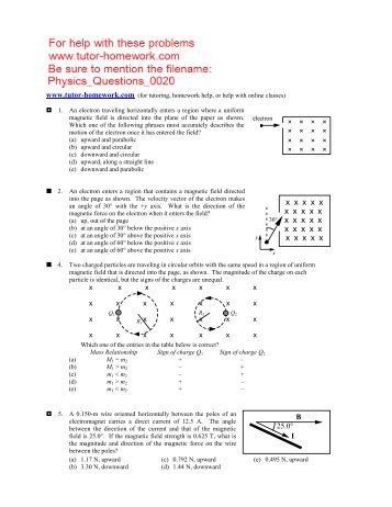 Section 1 - Tutor-Homework.com