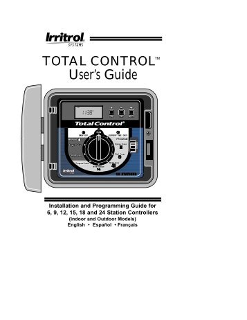 Irritrol total control   