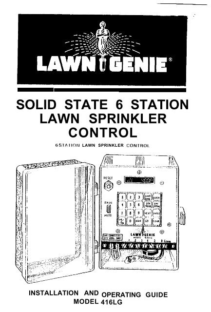 Lawn Genie Richdel 416LG Controller - Irrigation Direct