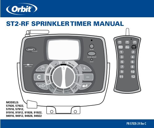 Orbit WaterMaster 57926 ST2-RF Controller With ... - Irrigation Direct
