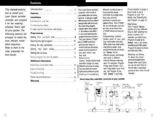 Lawn Genie Richdel L71206p-9p Controller ... - Irrigation Direct