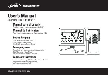 Orbit WaterMaster 57096-57586-57592-91006 ... - Irrigation Direct