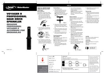 Orbit WaterMaster 55661 Voyager II Professional ... - Irrigation Direct