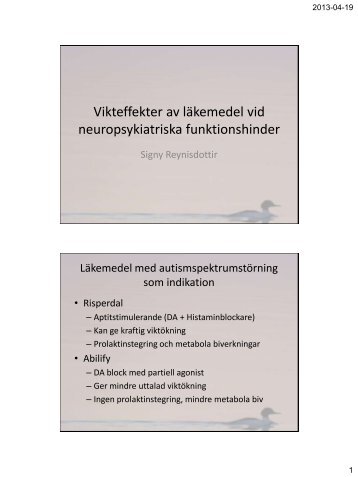 Med2 Reynisdottir - Lm-vikteffekter - Obesitasdagar