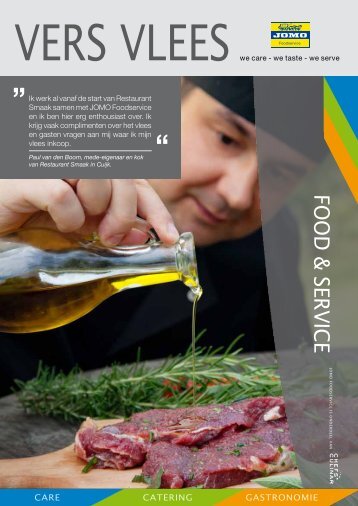 Vers vlees brochure - JOMO Foodservice