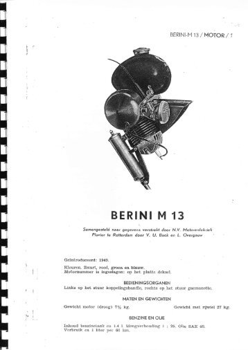 BERINI M 13 - GuY