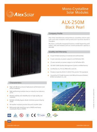 ALX-250M - Activity Solar