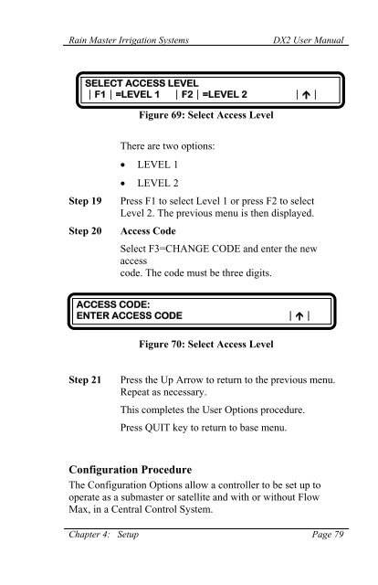 RainMaster Evolution DX2 Controller Owners Manual - Irrigation Direct