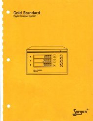 Gold Standard Digital Readout System Manual(PDF)