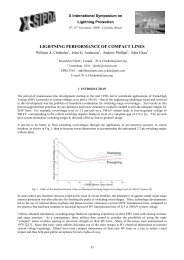 LIGHTNING PERFORMANCE OF COMPACT LINES