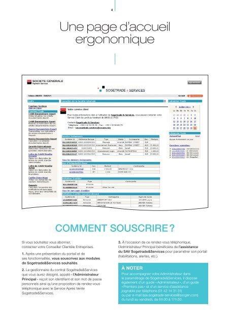 Sogetrade&Services - Import-Export Solutions - SociÃ©tÃ© GÃ©nÃ©rale